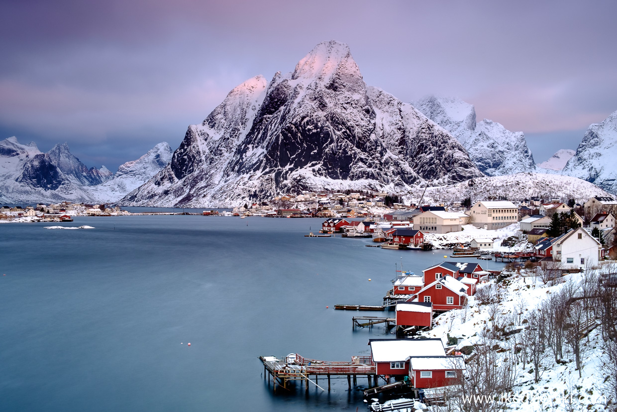 norwegia lofoty zima