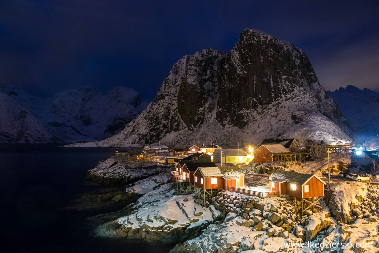 norwegia lofoty zima