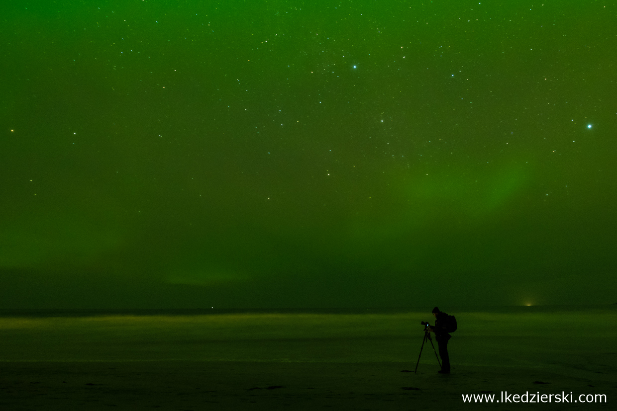 norwegia lofoty zorza polarna aurora borealis