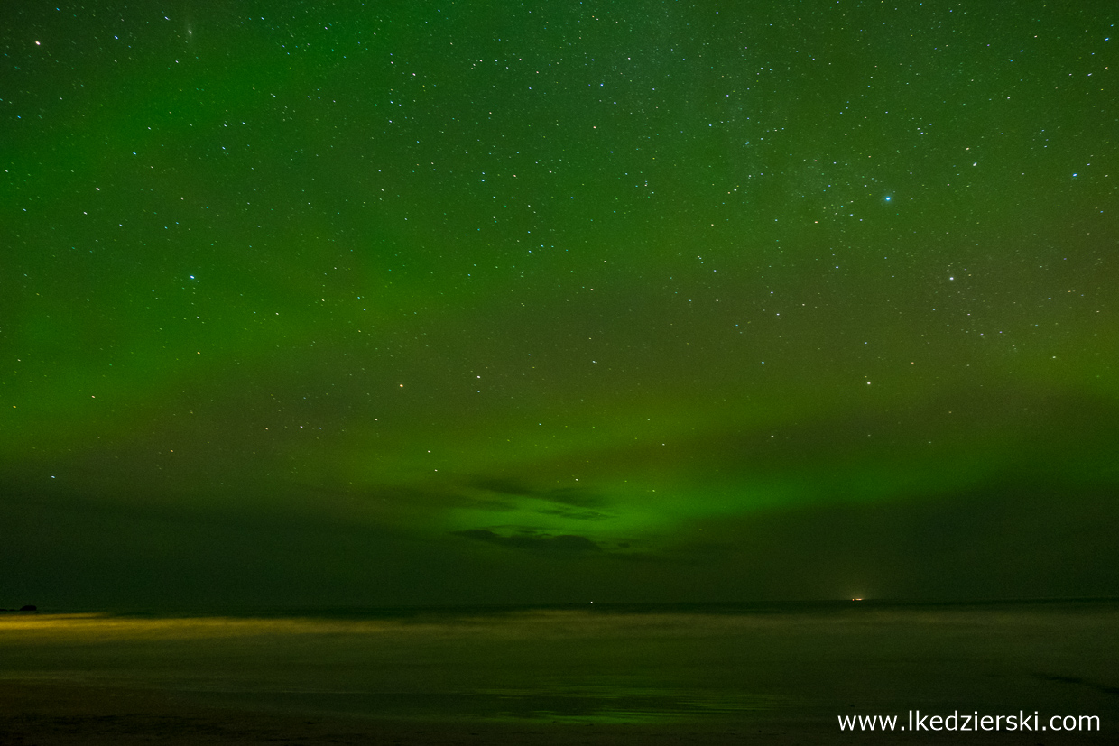 norwegia lofoty zorza polarna aurora borealis