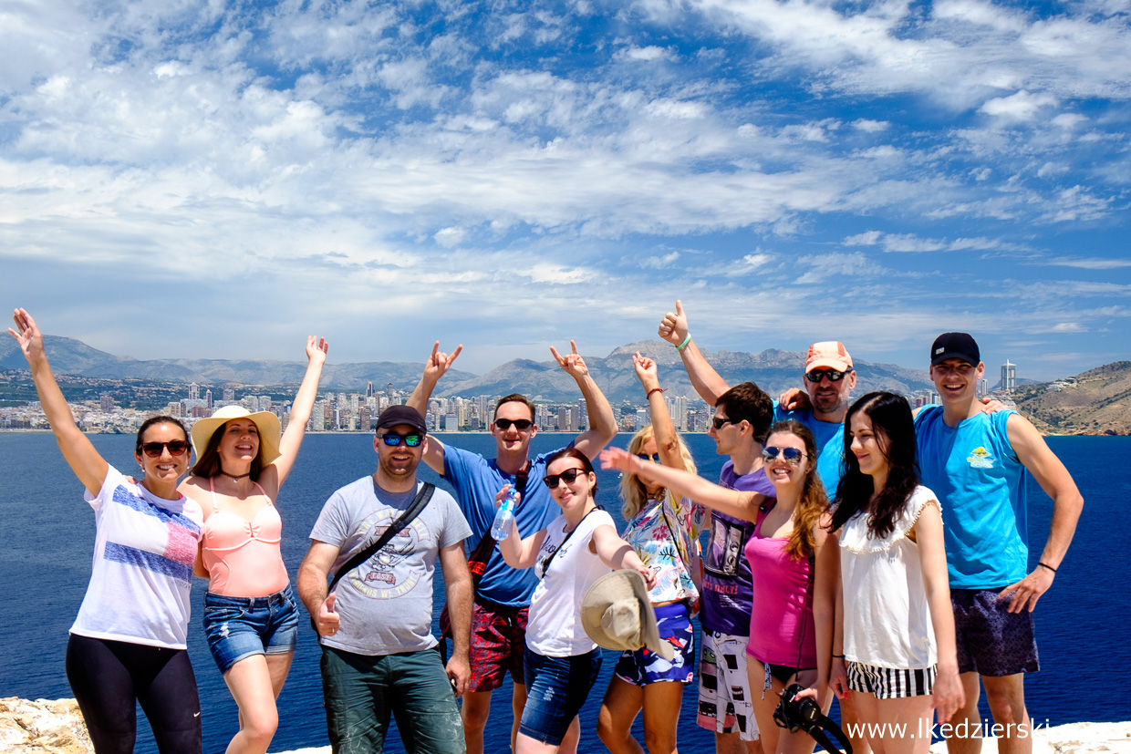 benidorm ekipa blogerów atrakcje benidorm