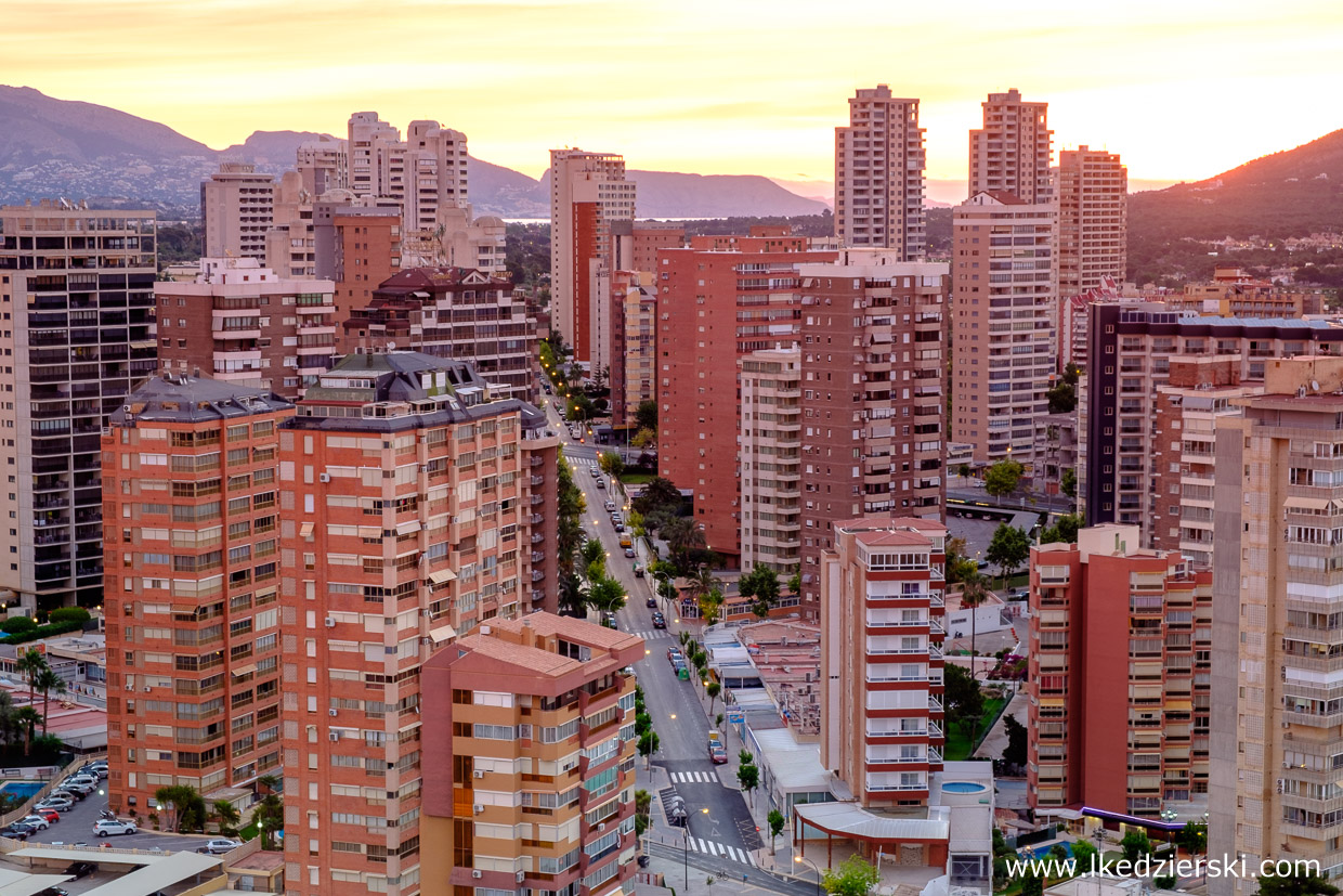 benidorm sunrise rooftop benidorm z dachu