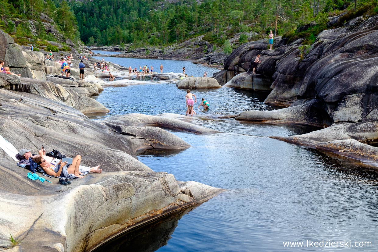 norwegia jettegrytene park wodny