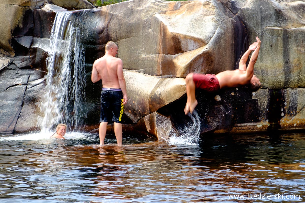 norwegia jettegrytene park wodny