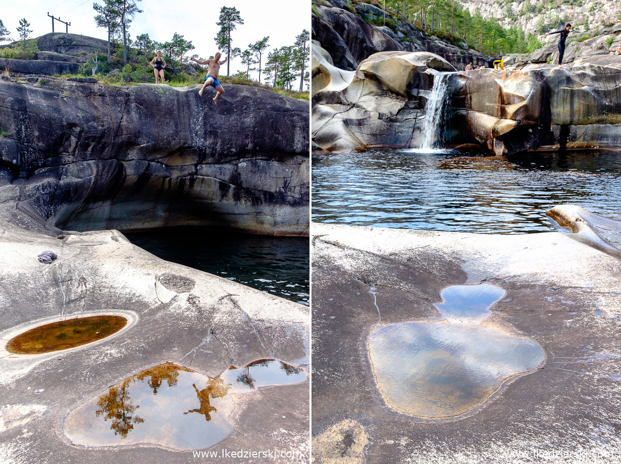 norwegia jettegrytene park wodny