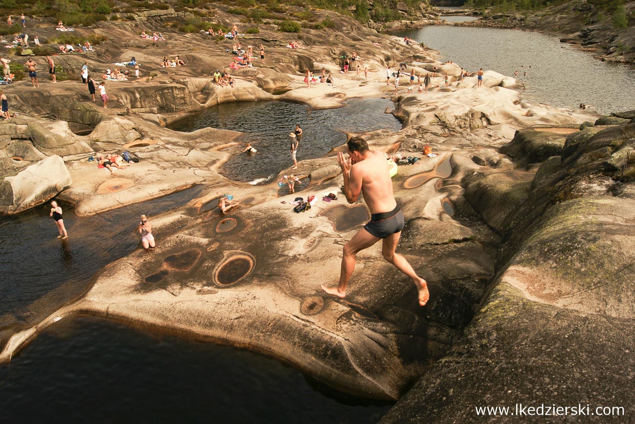 norwegia jettegrytene park wodny