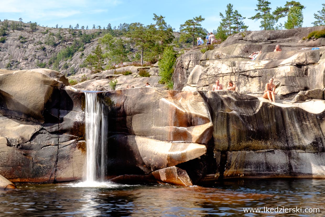 norwegia jettegrytene park wodny