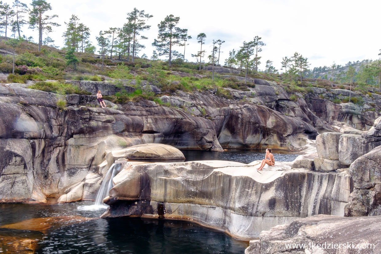 norwegia jettegrytene park wodny