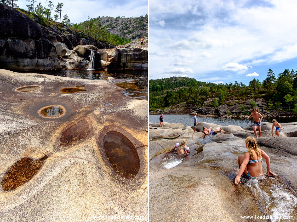 norwegia jettegrytene park wodny