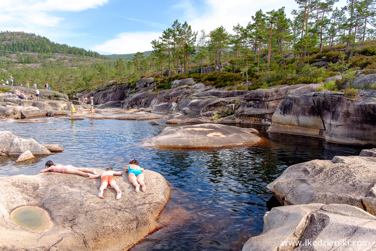 norwegia jettegrytene park wodny