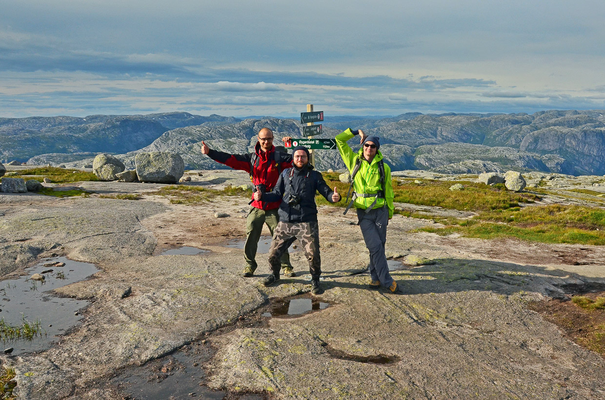 norwegia kjeragbolten trekking