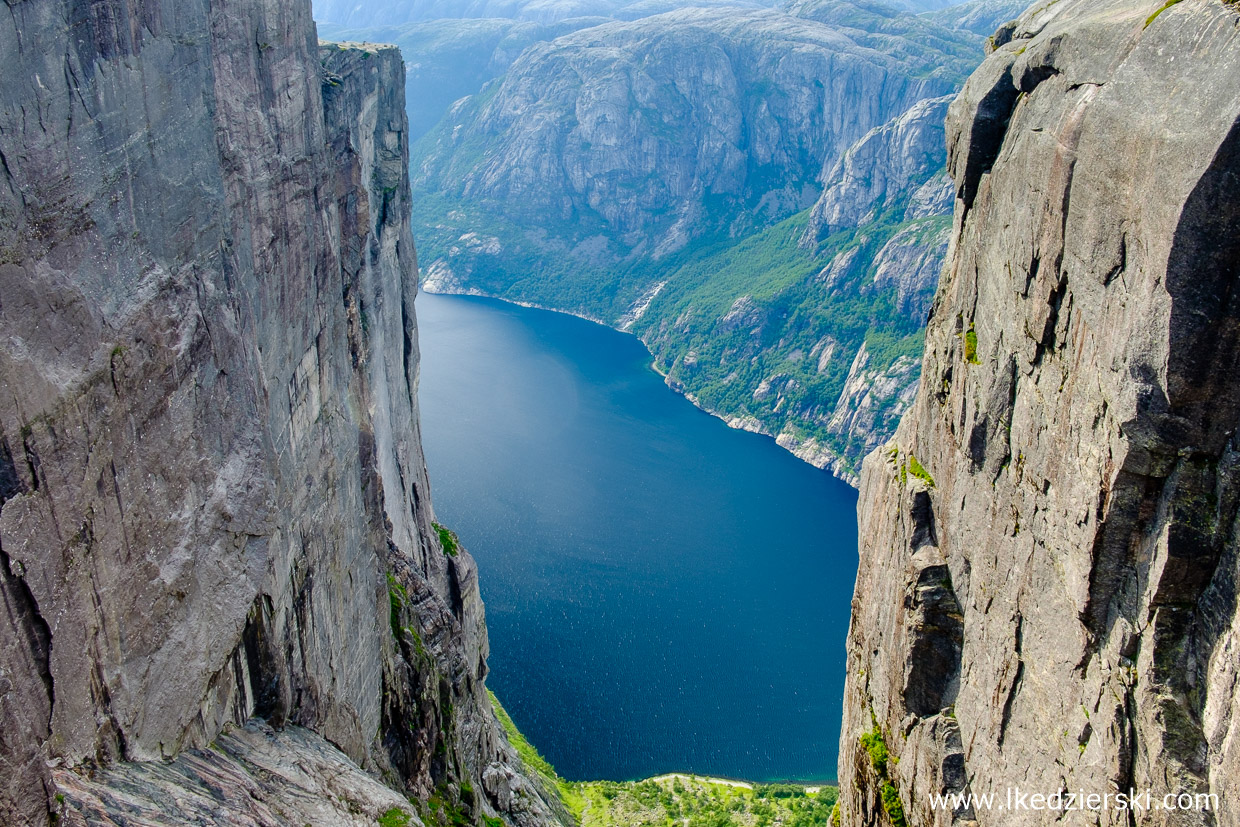 norwegia kjeragbolten trekking Lysefjorden