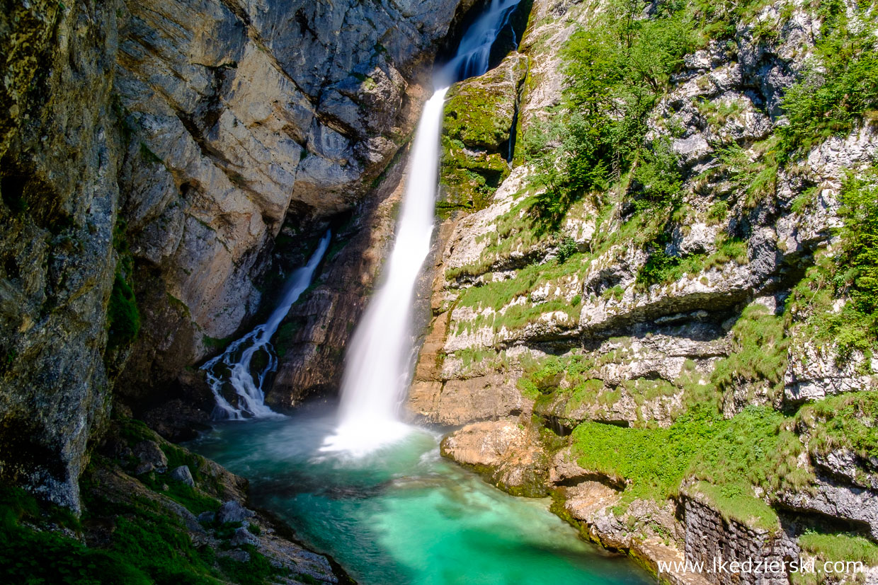 słowenia atrakcje słowenii wodospad savica waterfall