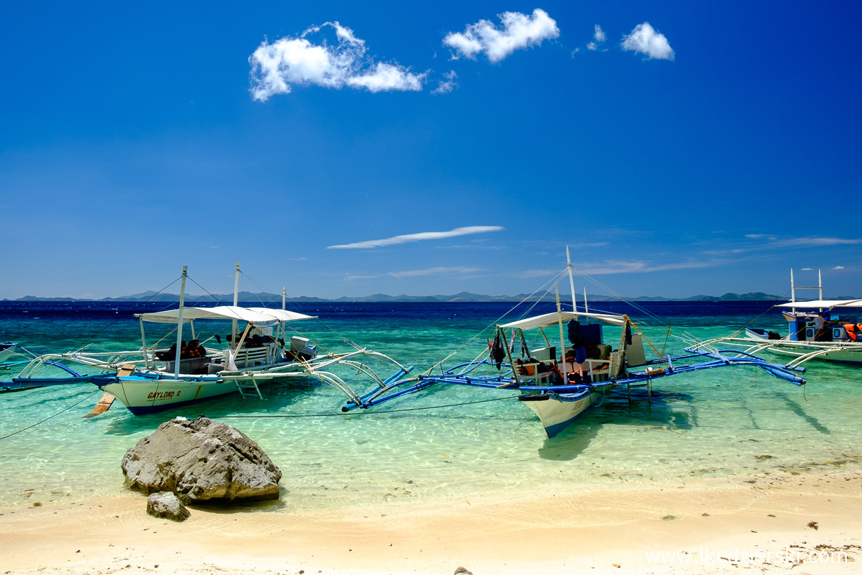 filipiny coron tour a atwayan beach island hopping tour a