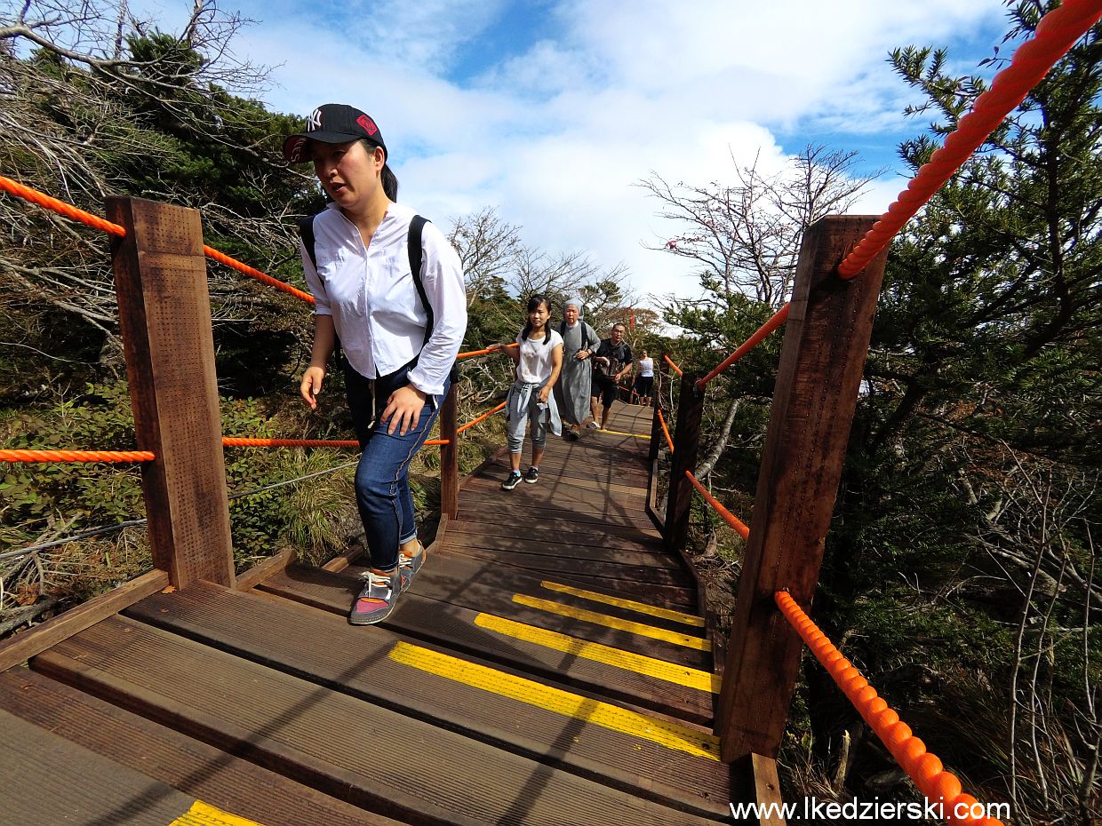 wyspa jeju trekking halla-san hallasan wulkan szczyt