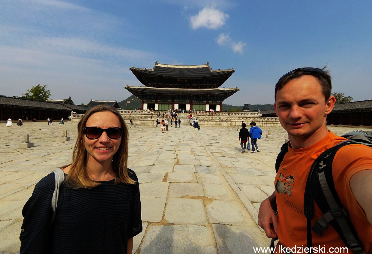 Pałac Gyeongbokgung Palace, Seul, korea południowa