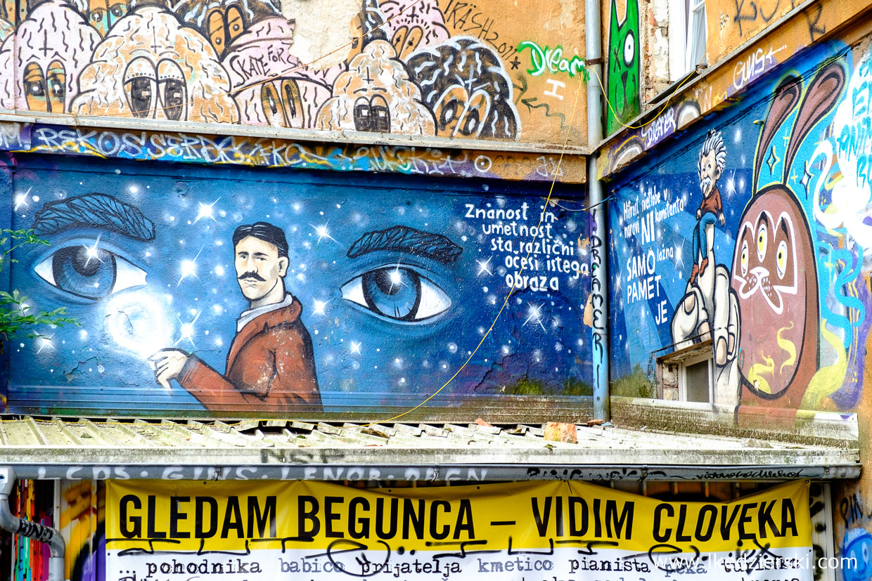 słowenia lublana metelkova street art