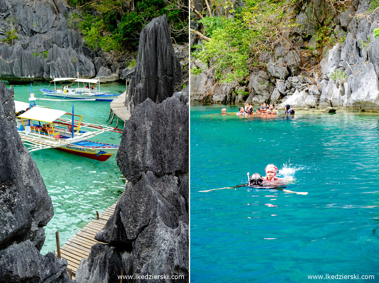 filipiny coron Island Hopping tour b Barracuda lake