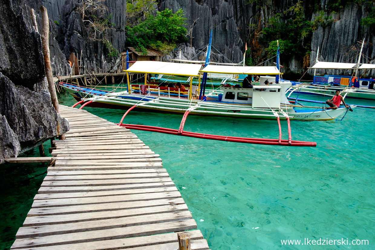 filipiny coron Island Hopping tour b Barracuda lake