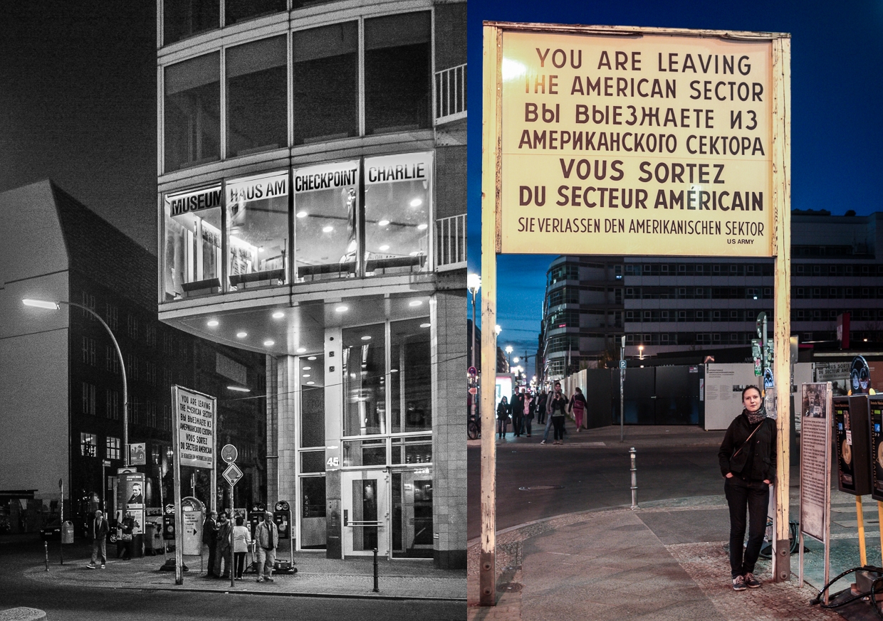 muzea w berlinie, Checkpoint Charlie, Mauermuseum