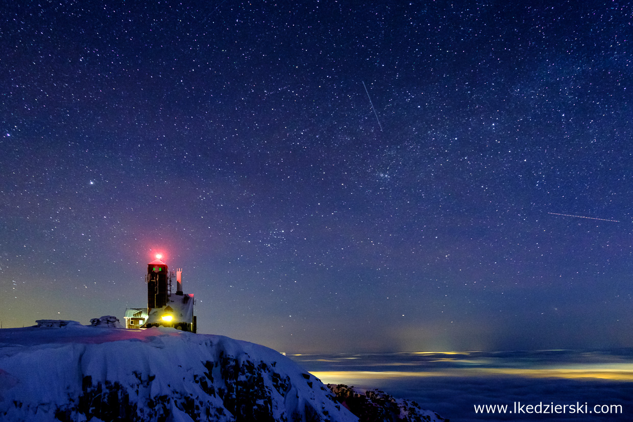 karkonosze noc na szlaku nocne zdjęcia karkonoszy nocne zdjęcia gór noc w karkonoszach