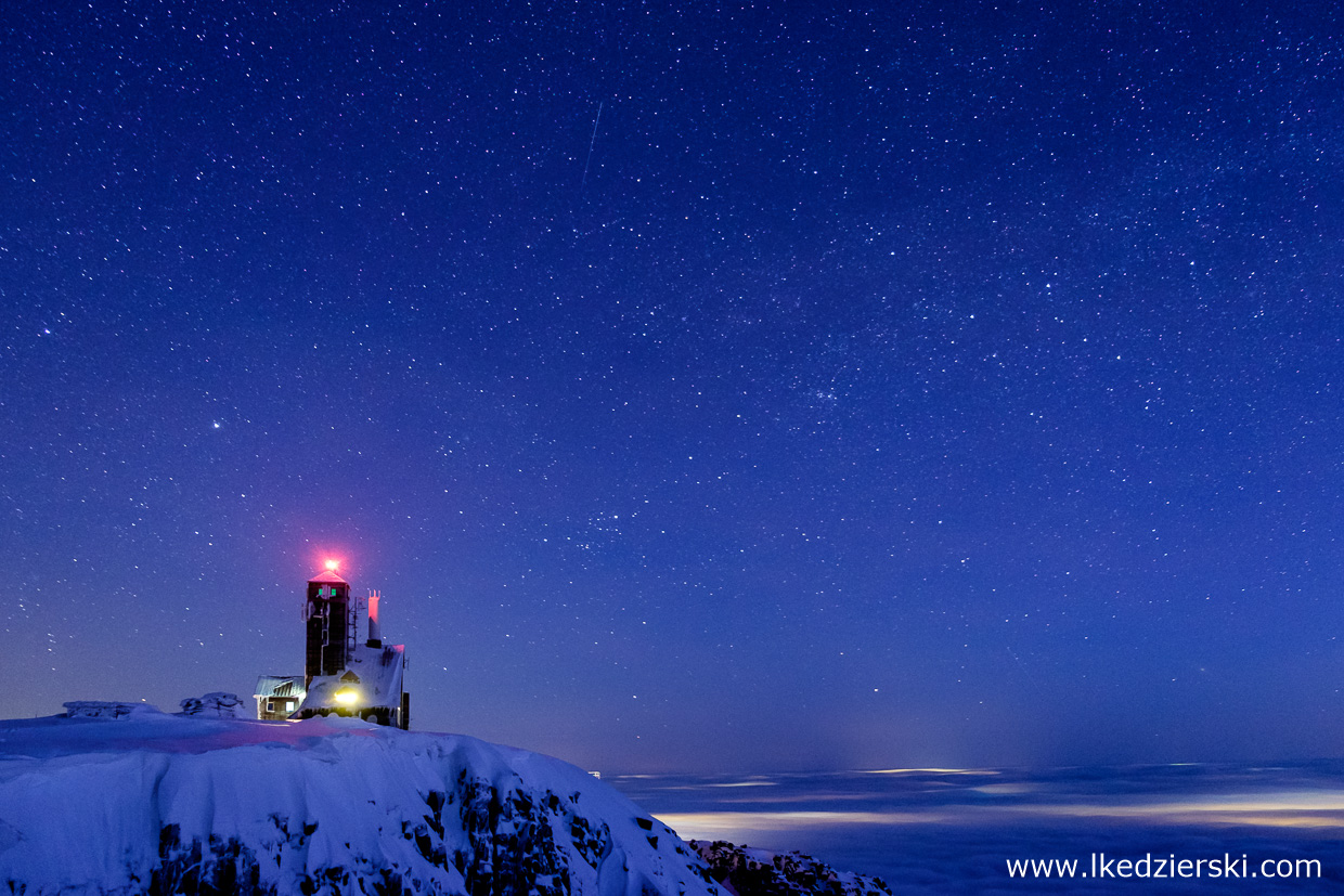 karkonosze noc na szlaku nocne zdjęcia karkonoszy nocne zdjęcia gór noc w karkonoszach