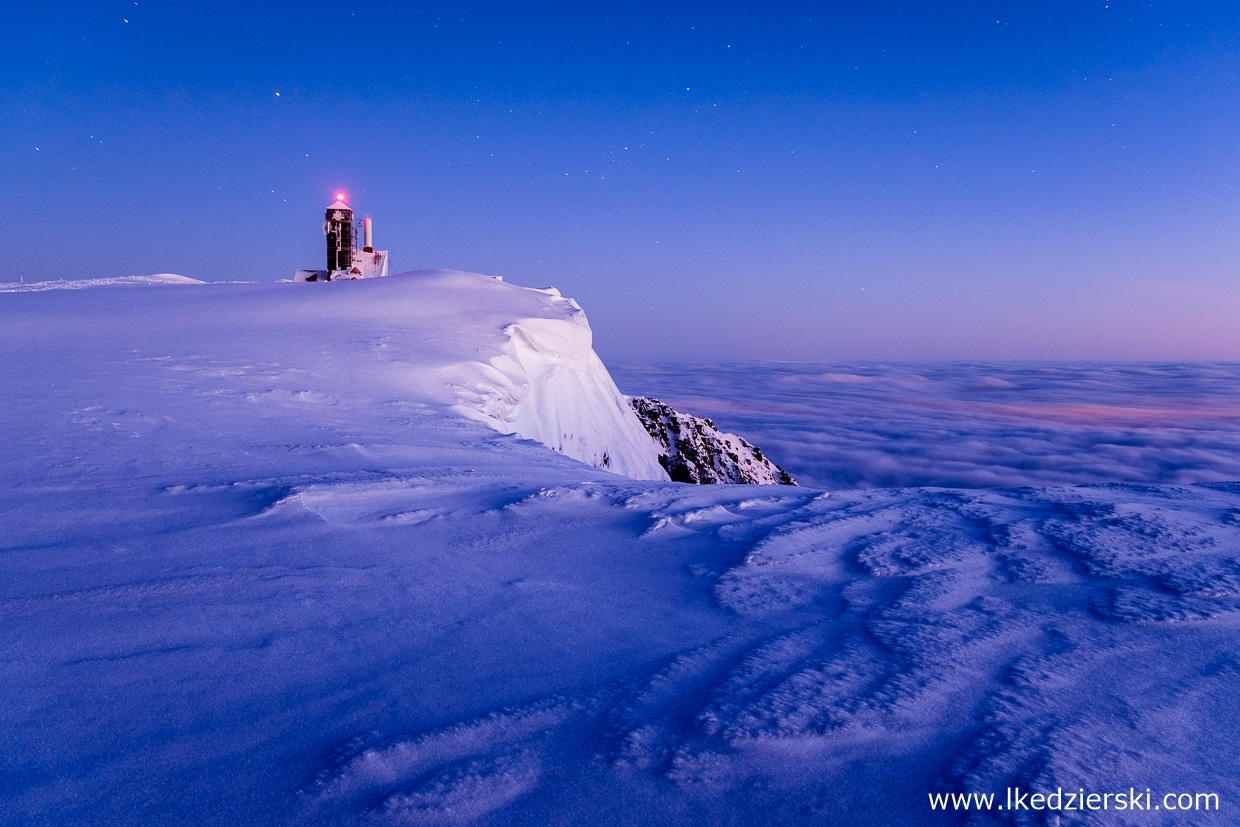 karkonosze noc na szlaku nocne zdjęcia karkonoszy nocne zdjęcia gór noc w karkonoszach