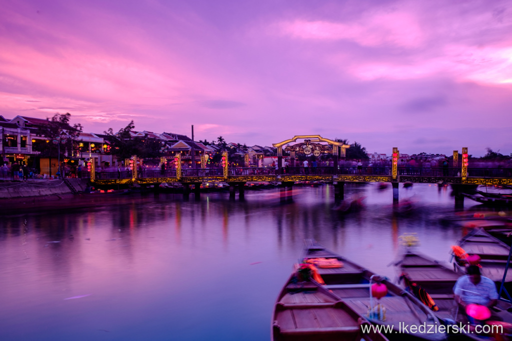 wietnam hoi an sunset zachód słońca