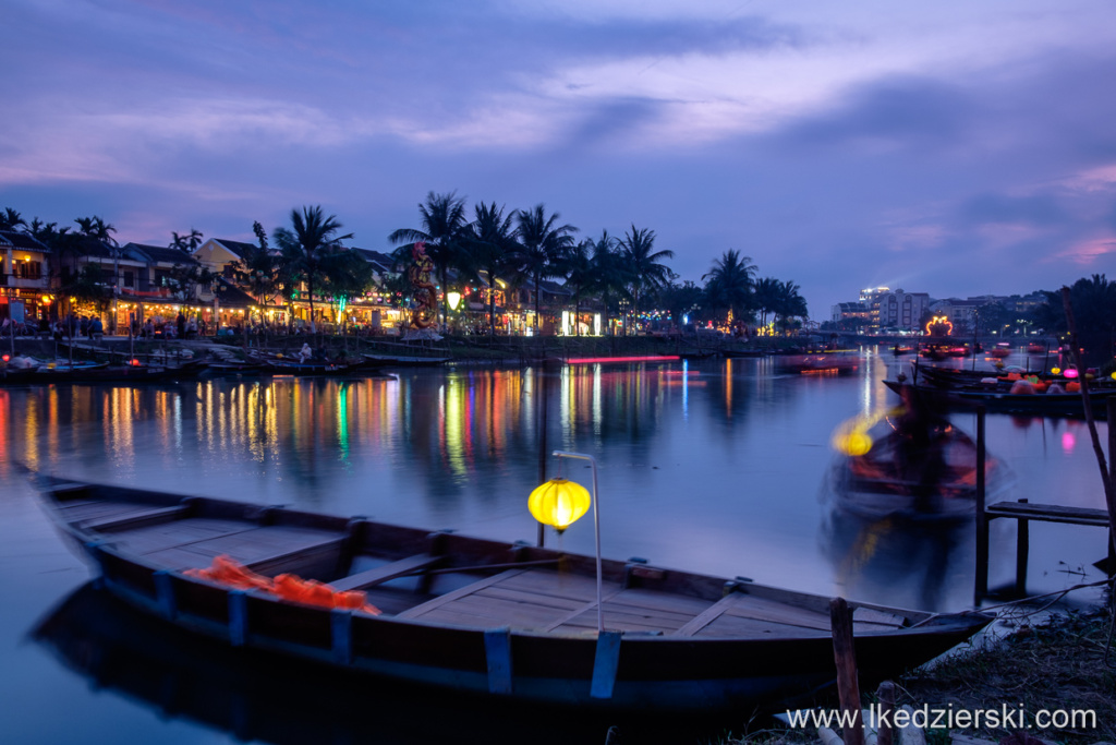 wietnam hoi an sunset zachód słońca