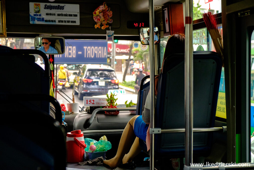 wietnam saigon autobus transport w wietnamie