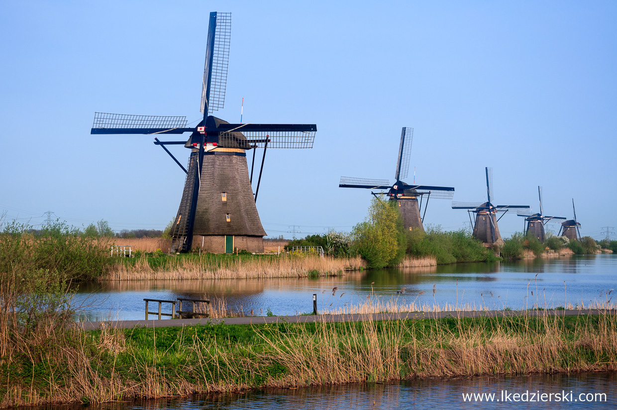 holandia atrakcje kinderdijk atrakcje holandii