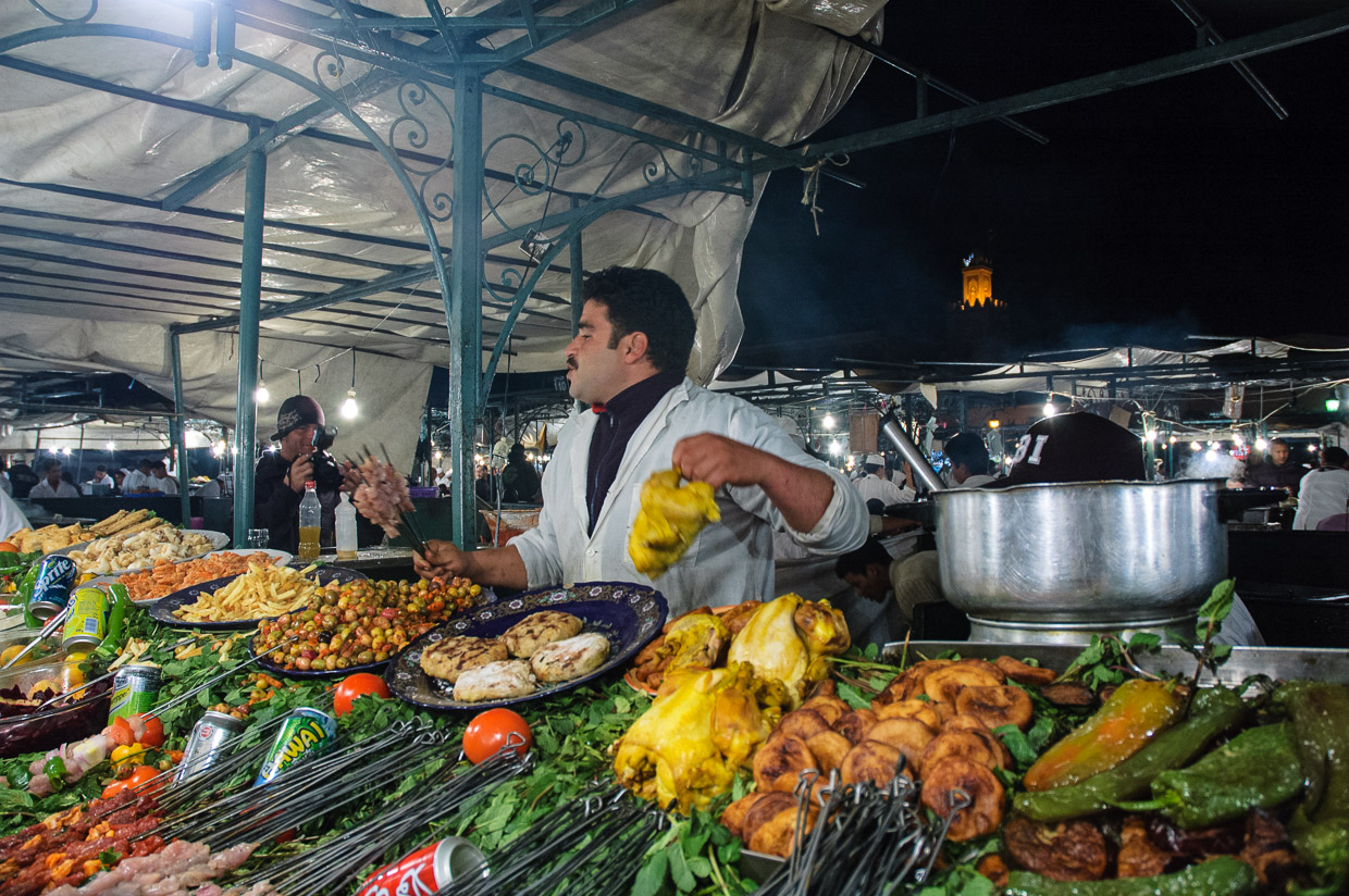 maroko atrakcje jemaa-el-fnaa atrakcje maroka