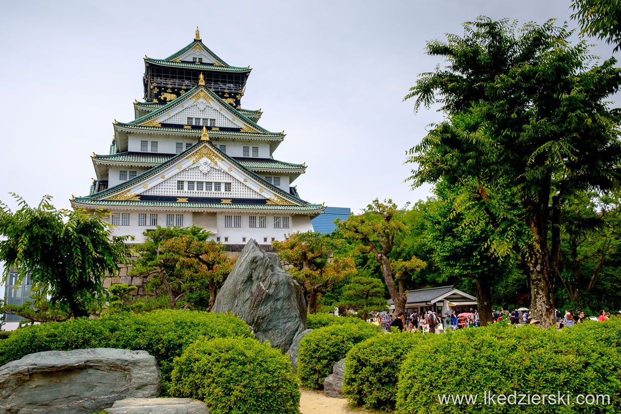 japonia osaka zamek osaka