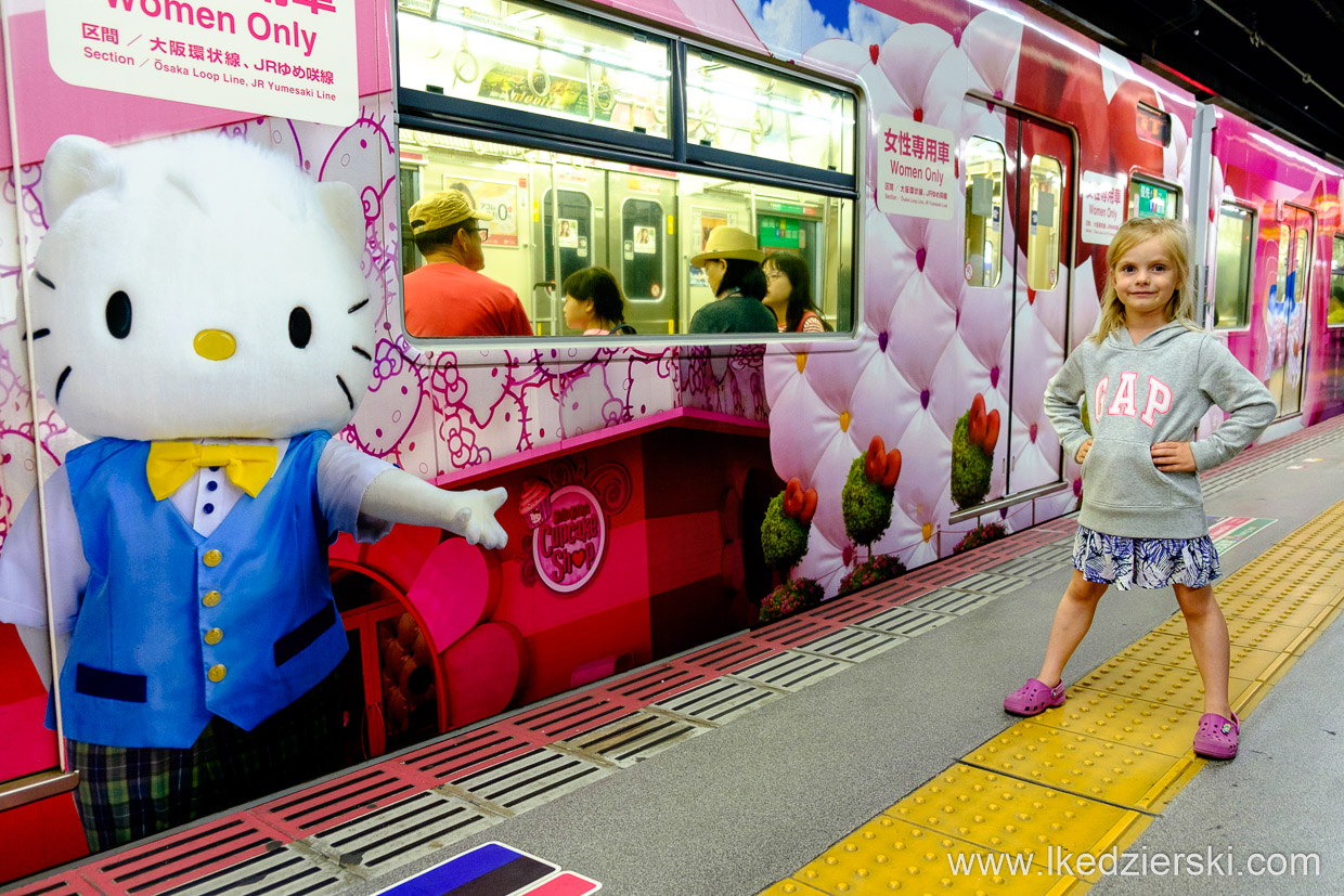 japonia osaka dziecko podróż z dzieckiem do japonii pociąg