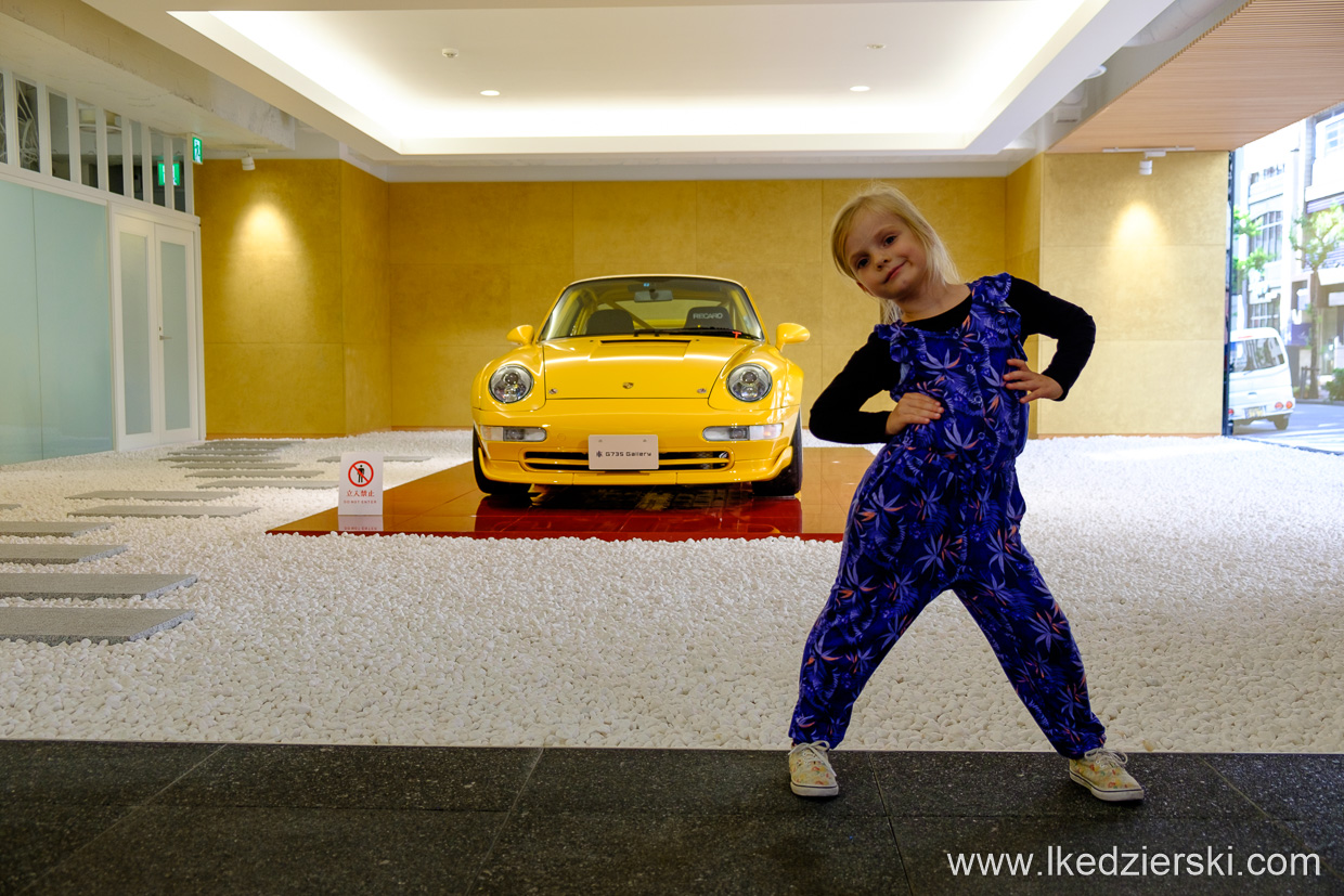 japonia tokio porsche ginza nadia w podróży