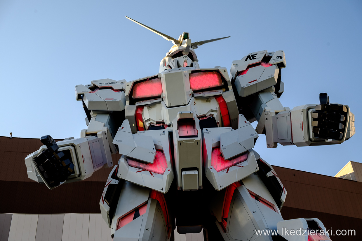 japonia tokio odaiba unicorn gundam