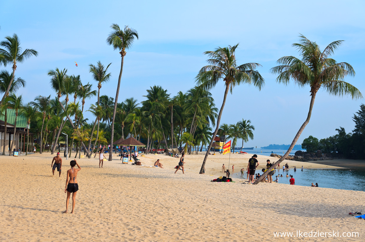 singapur atrakcje atrakcje singapuru sentosa plaża