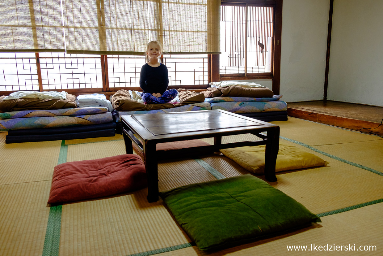 japonia nadia w podróży nocleg ryokan
