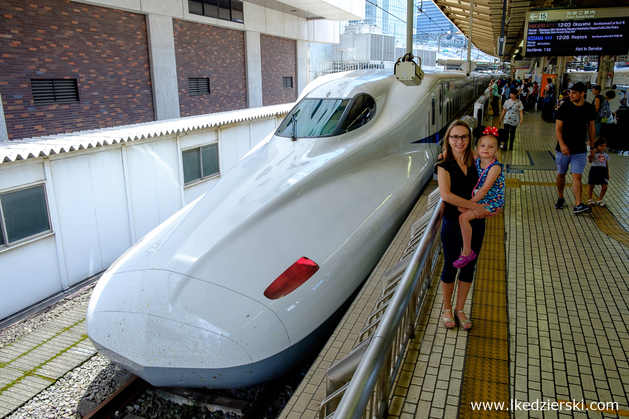 japonia nadia w podróży shinkansen