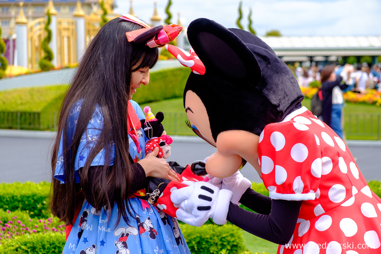 tokyo disneyland w tokio japonia Myszka Minnie