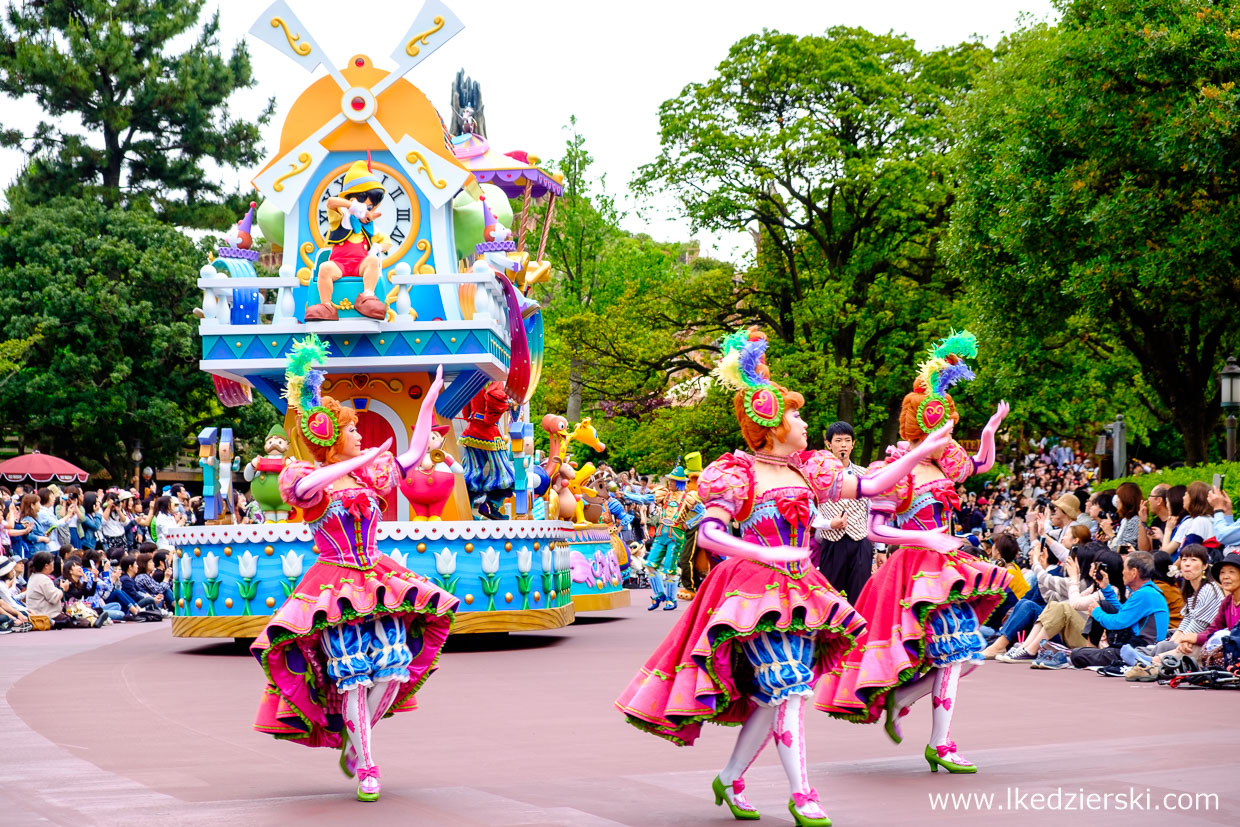 tokyo disneyland w tokio parada