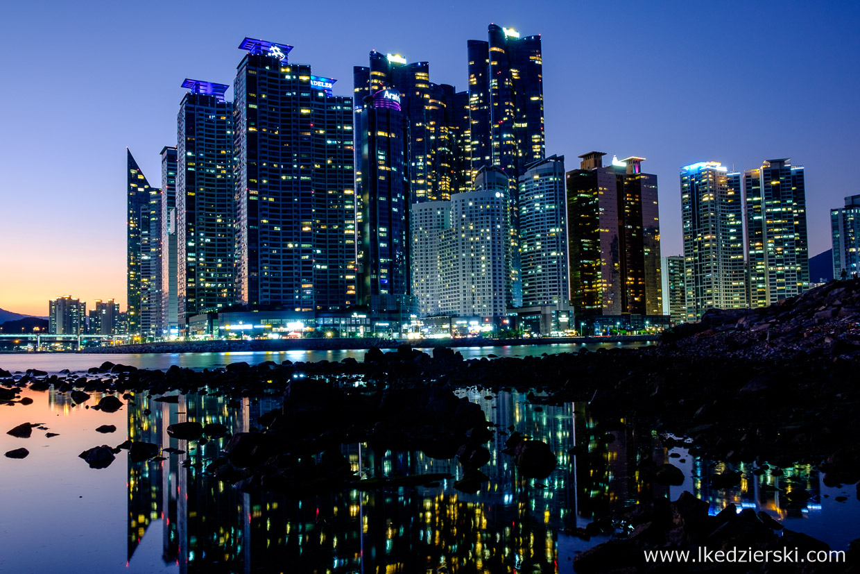 korea południowa busan night photo nocne zdjęcia pusan