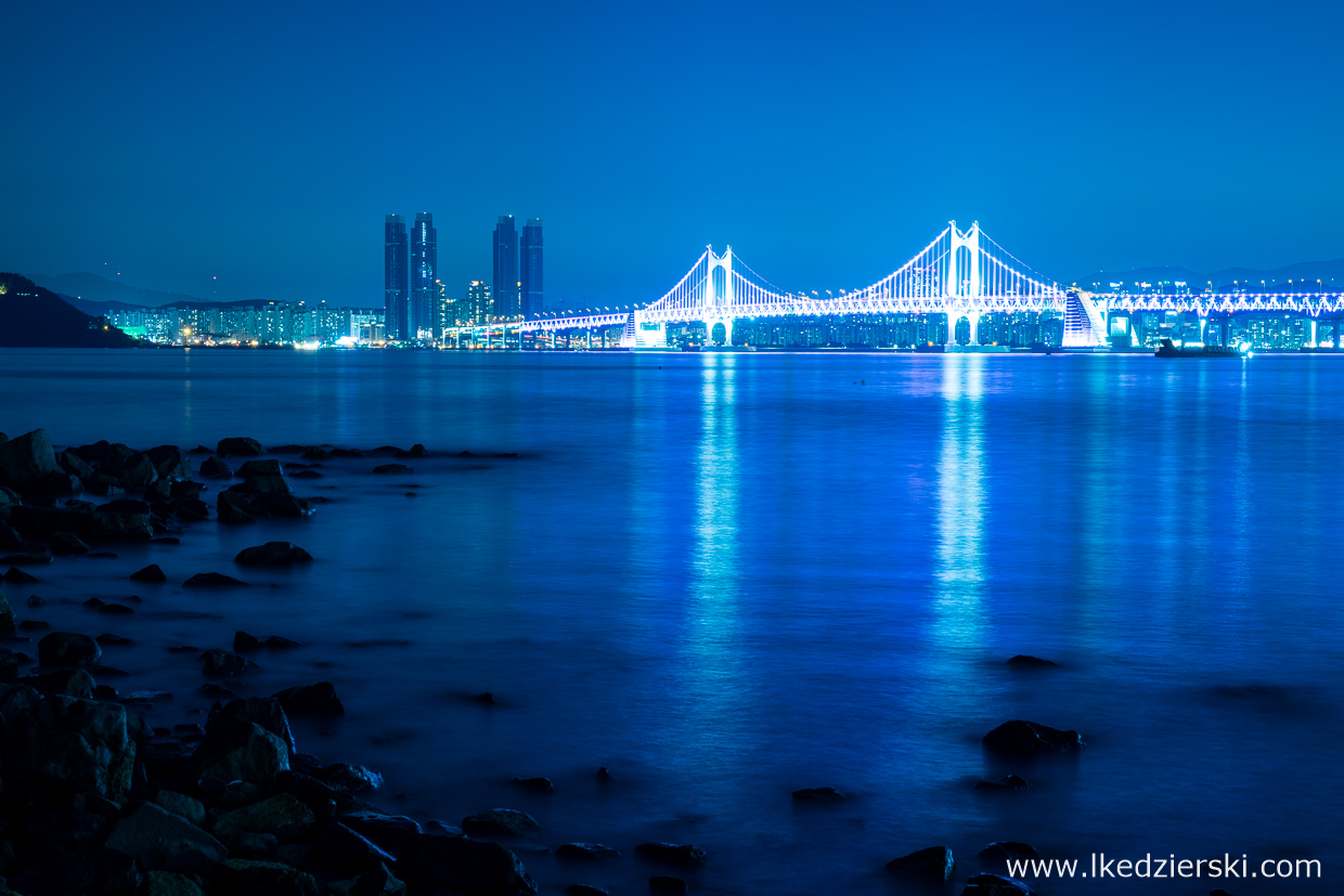 korea południowa busan night photo nocne zdjęcia pusan