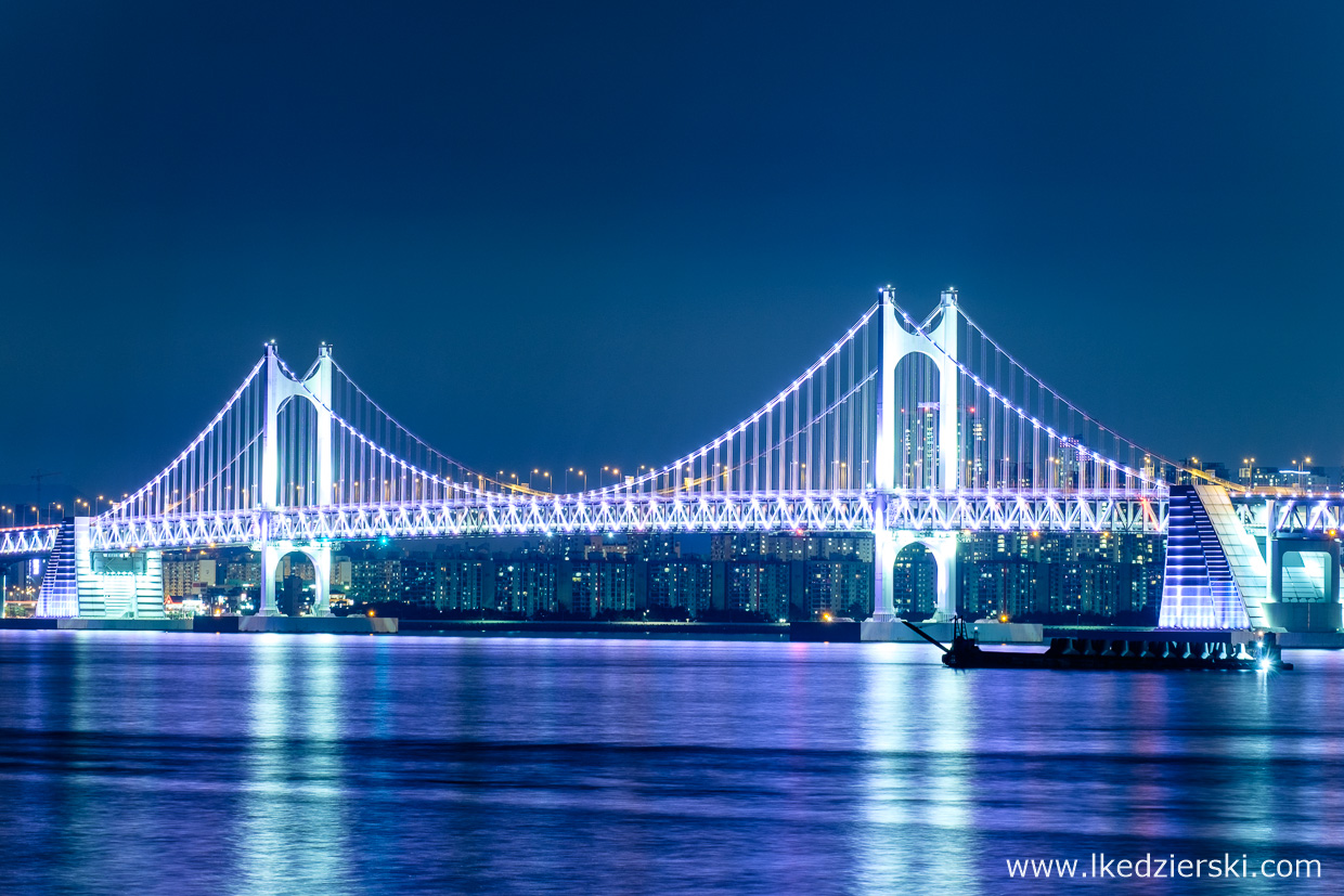 korea południowa busan night photo nocne zdjęcia pusan