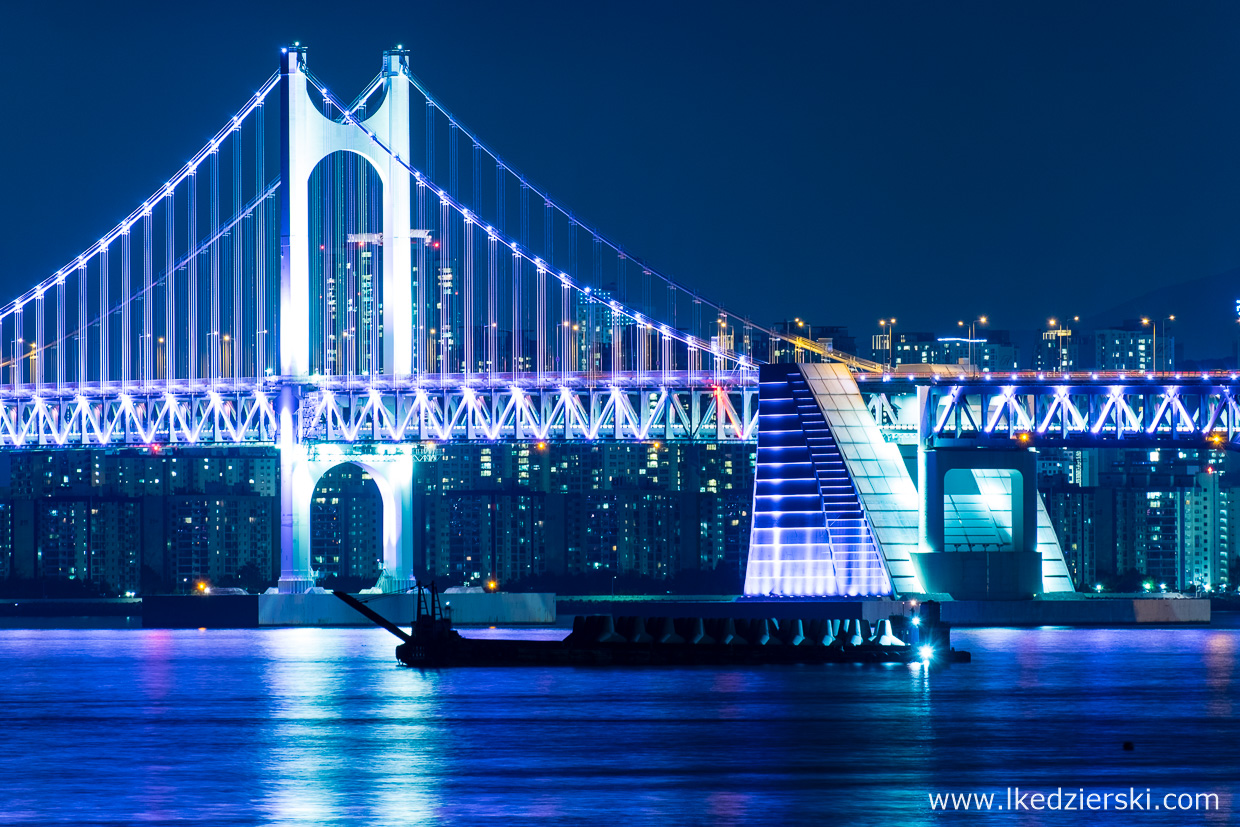 korea południowa busan night photo nocne zdjęcia pusan