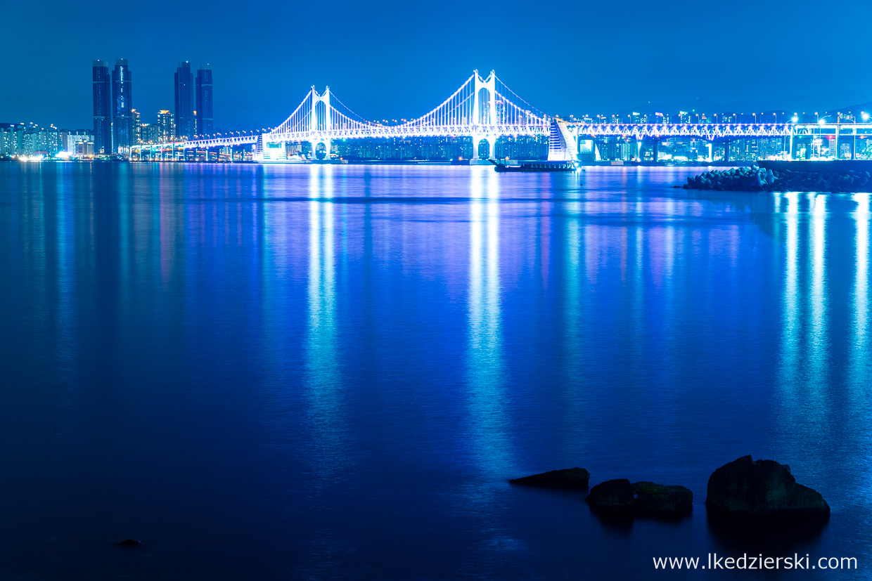 korea południowa busan night photo nocne zdjęcia pusan