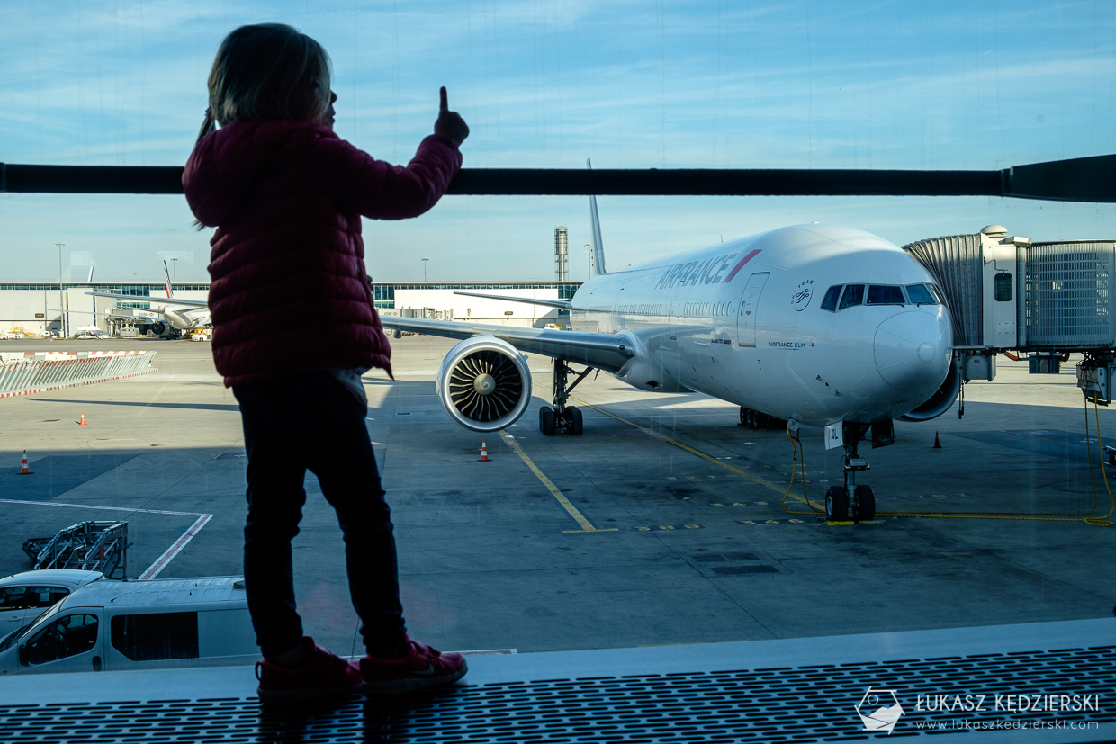 paryż lotnisko cdg samolot airfrance