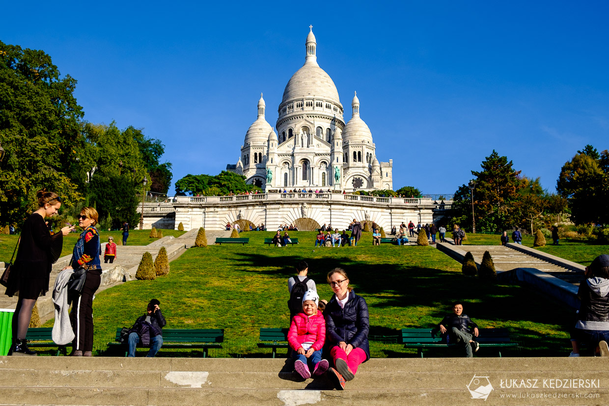 paryż montmartre bazylika sacre coeur