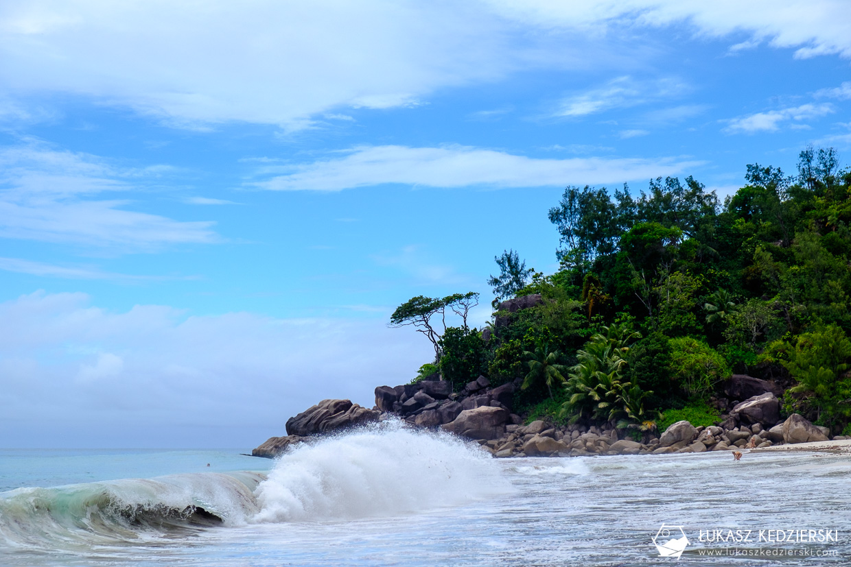 praslin plaża anse georgette beach seychelles