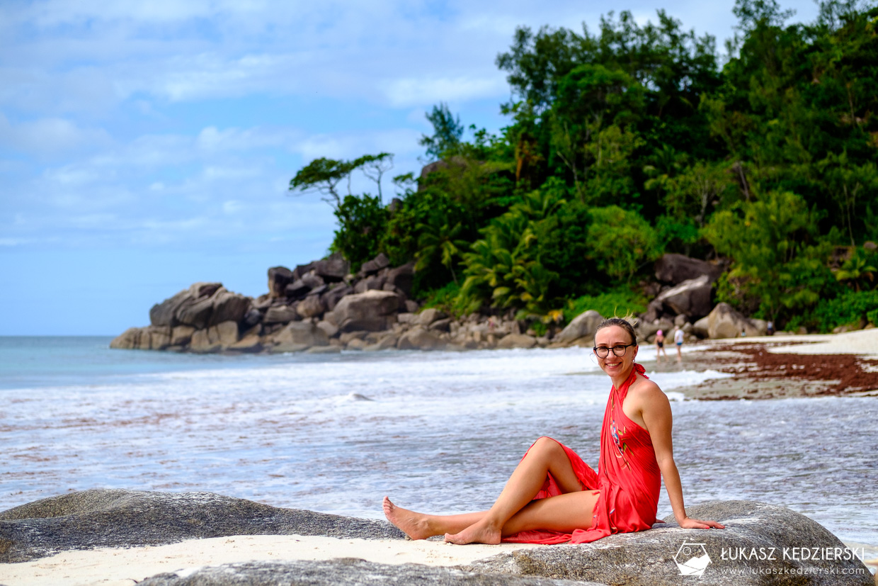 praslin plaża anse georgette beach seychelles